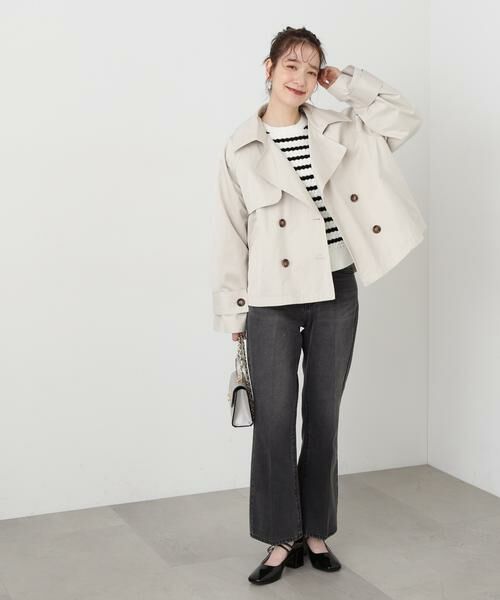 ＊＊N.Natural Beauty Basic / エヌ ナチュラルビューティーベーシック アウター | ショートトレンチコート | 詳細23