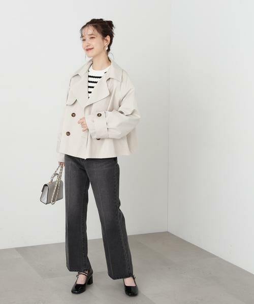 ＊＊N.Natural Beauty Basic / エヌ ナチュラルビューティーベーシック アウター | ショートトレンチコート | 詳細24