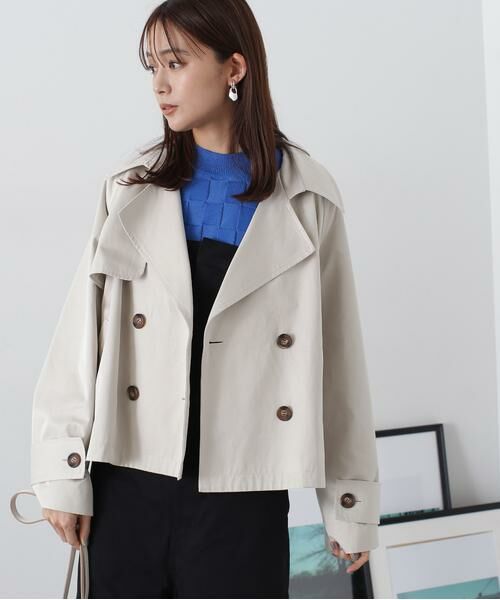 ＊＊N.Natural Beauty Basic / エヌ ナチュラルビューティーベーシック アウター | ショートトレンチコート | 詳細12