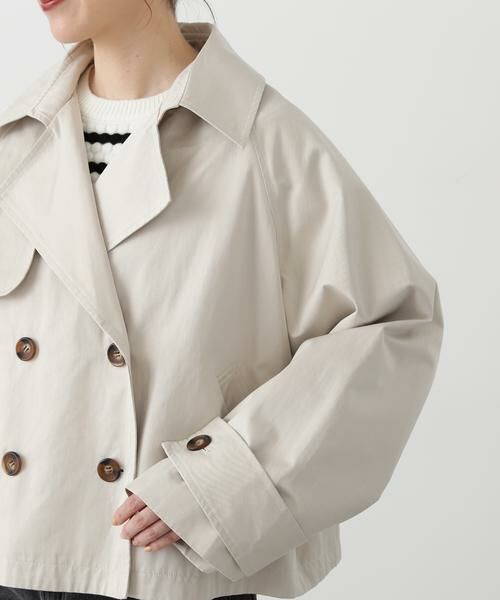 ＊＊N.Natural Beauty Basic / エヌ ナチュラルビューティーベーシック アウター | ショートトレンチコート | 詳細30