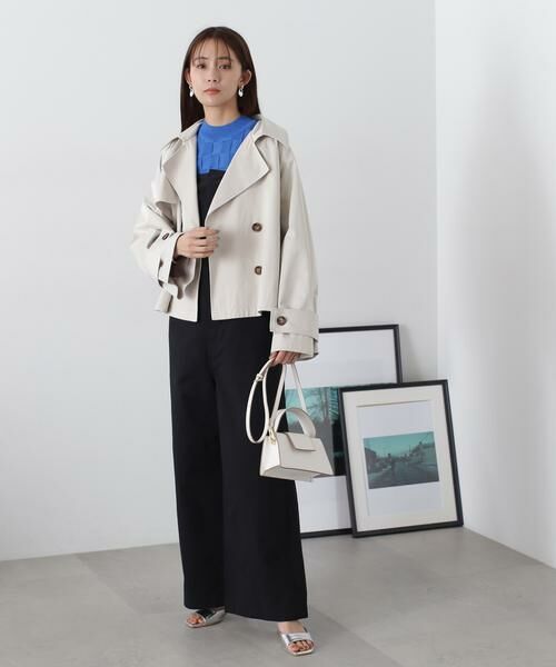 ＊＊N.Natural Beauty Basic / エヌ ナチュラルビューティーベーシック アウター | ショートトレンチコート | 詳細13