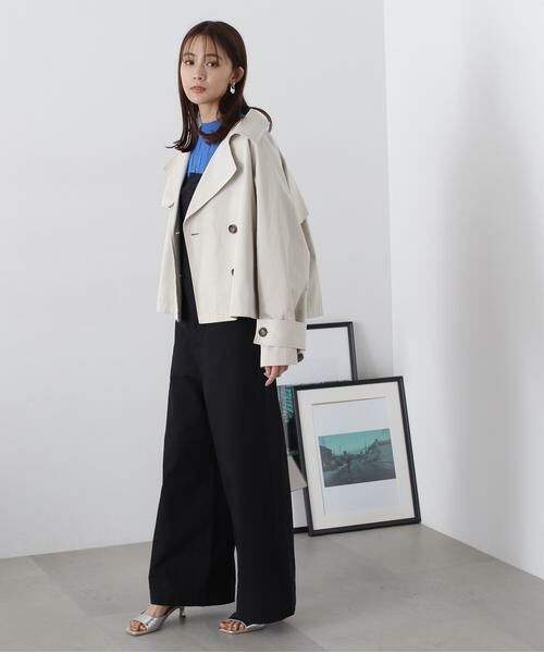 ＊＊N.Natural Beauty Basic / エヌ ナチュラルビューティーベーシック アウター | ショートトレンチコート | 詳細15