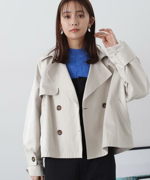 ＊＊N.Natural Beauty Basic / エヌ ナチュラルビューティーベーシック アウター | ショートトレンチコート | 詳細16