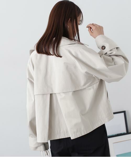 ＊＊N.Natural Beauty Basic / エヌ ナチュラルビューティーベーシック アウター | ショートトレンチコート | 詳細17