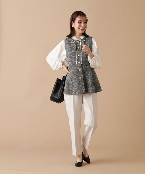 ペプラムツイードジレ （ブルゾン）｜＊＊N.Natural Beauty Basic
