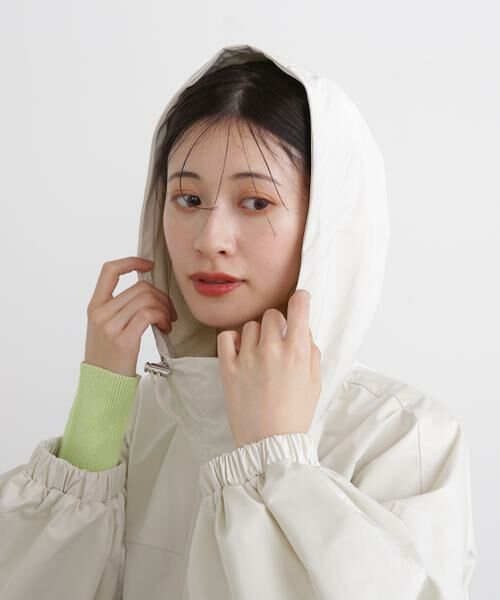 ＊＊N.Natural Beauty Basic / エヌ ナチュラルビューティーベーシック ブルゾン | フード付きミディパーカー | 詳細15