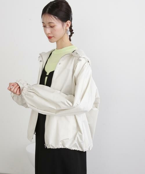 ＊＊N.Natural Beauty Basic / エヌ ナチュラルビューティーベーシック ブルゾン | フード付きミディパーカー | 詳細2