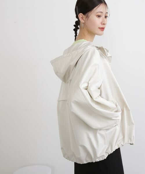 ＊＊N.Natural Beauty Basic / エヌ ナチュラルビューティーベーシック ブルゾン | フード付きミディパーカー | 詳細3