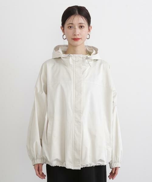 ＊＊N.Natural Beauty Basic / エヌ ナチュラルビューティーベーシック ブルゾン | フード付きミディパーカー | 詳細8