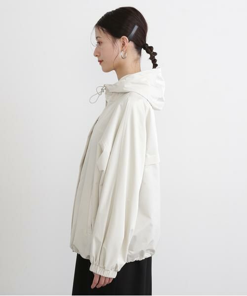 ＊＊N.Natural Beauty Basic / エヌ ナチュラルビューティーベーシック ブルゾン | フード付きミディパーカー | 詳細9