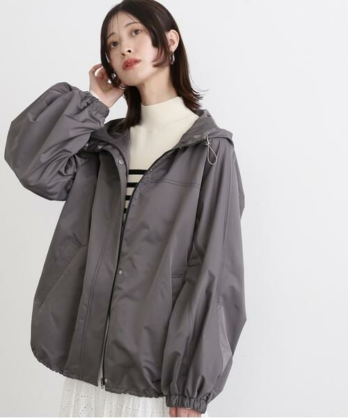 ＊＊N.Natural Beauty Basic / エヌ ナチュラルビューティーベーシック ブルゾン | フード付きミディパーカー | 詳細19