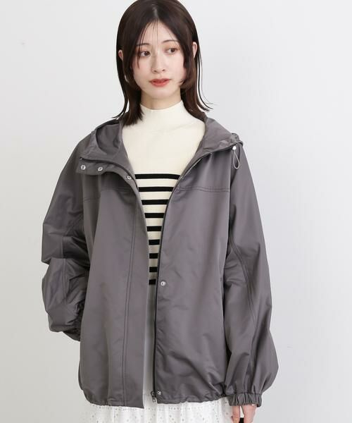 ＊＊N.Natural Beauty Basic / エヌ ナチュラルビューティーベーシック ブルゾン | フード付きミディパーカー | 詳細24