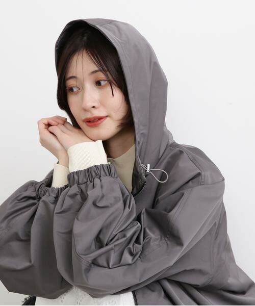 ＊＊N.Natural Beauty Basic / エヌ ナチュラルビューティーベーシック ブルゾン | フード付きミディパーカー | 詳細25