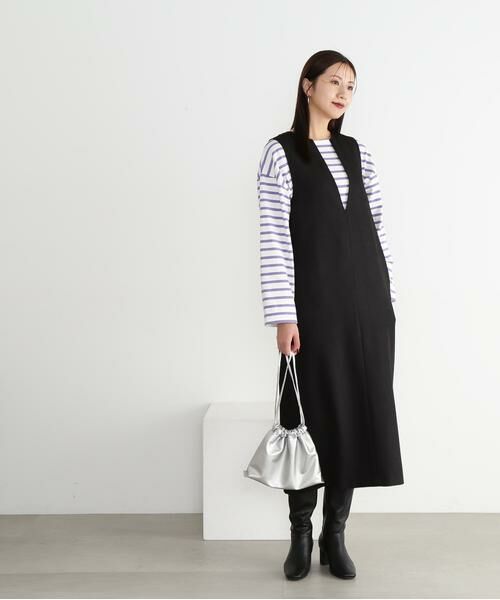 **N.Natural Beauty Basic / エヌ ナチュラルビューティーベーシック カットソー | バスクボーダーTシャツ | 詳細14