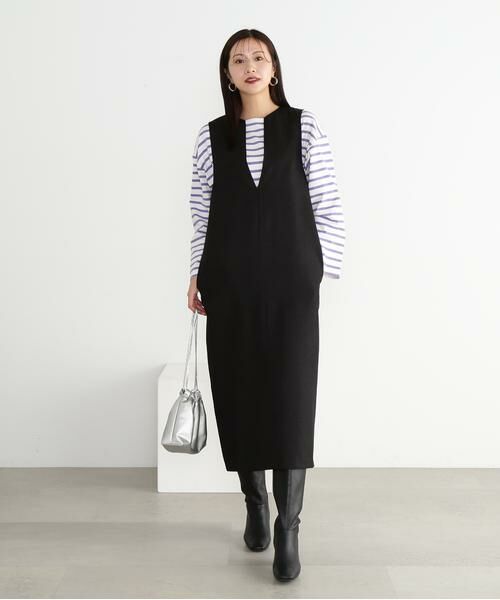 **N.Natural Beauty Basic / エヌ ナチュラルビューティーベーシック カットソー | バスクボーダーTシャツ | 詳細15