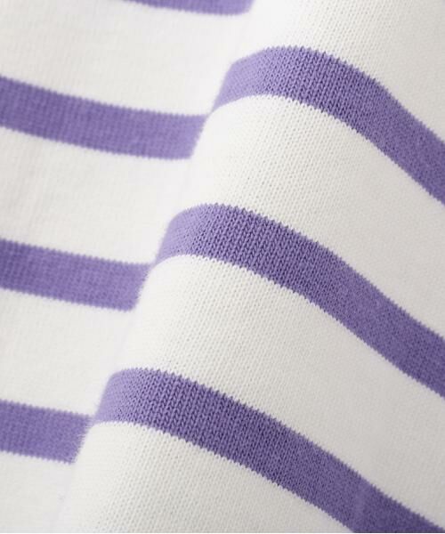 **N.Natural Beauty Basic / エヌ ナチュラルビューティーベーシック カットソー | バスクボーダーTシャツ | 詳細16