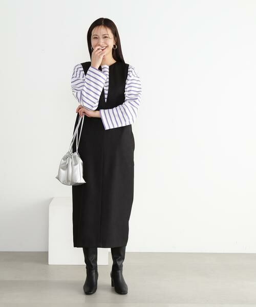 **N.Natural Beauty Basic / エヌ ナチュラルビューティーベーシック カットソー | バスクボーダーTシャツ | 詳細17