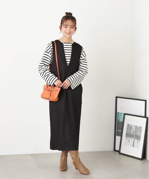 **N.Natural Beauty Basic / エヌ ナチュラルビューティーベーシック カットソー | バスクボーダーTシャツ | 詳細24