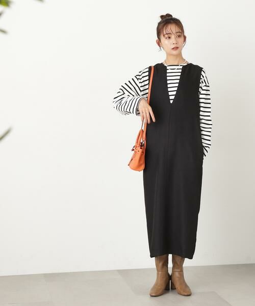 **N.Natural Beauty Basic / エヌ ナチュラルビューティーベーシック カットソー | バスクボーダーTシャツ | 詳細25