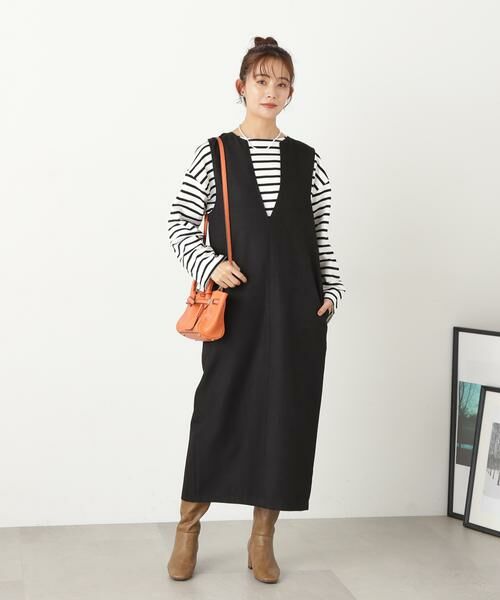 **N.Natural Beauty Basic / エヌ ナチュラルビューティーベーシック カットソー | バスクボーダーTシャツ | 詳細27