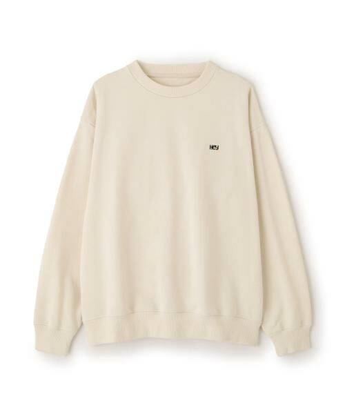 ＊＊N.Natural Beauty Basic / エヌ ナチュラルビューティーベーシック カットソー | ワンポイント刺繍スウェット | 詳細1