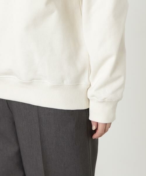 ＊＊N.Natural Beauty Basic / エヌ ナチュラルビューティーベーシック カットソー | ワンポイント刺繍スウェット | 詳細15