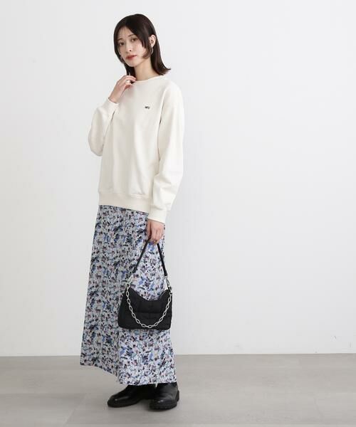 ＊＊N.Natural Beauty Basic / エヌ ナチュラルビューティーベーシック カットソー | ワンポイント刺繍スウェット | 詳細21