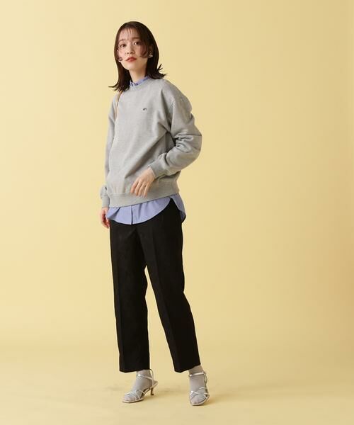 ＊＊N.Natural Beauty Basic / エヌ ナチュラルビューティーベーシック カットソー | ワンポイント刺繍スウェット | 詳細27