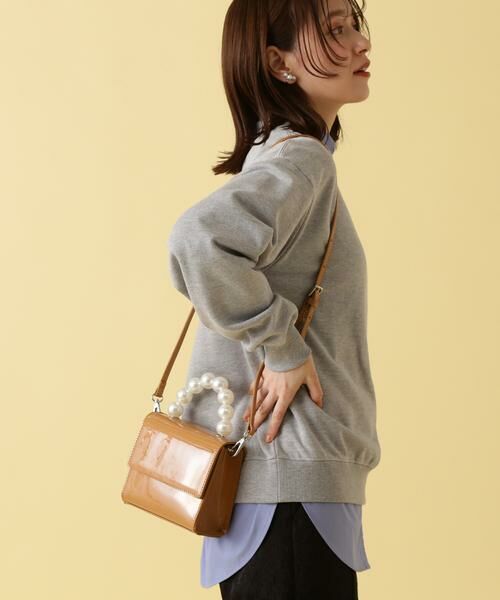 ＊＊N.Natural Beauty Basic / エヌ ナチュラルビューティーベーシック カットソー | ワンポイント刺繍スウェット | 詳細28