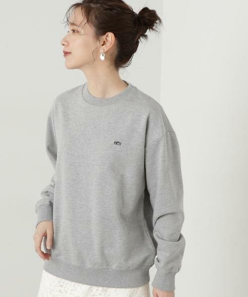 ＊＊N.Natural Beauty Basic / エヌ ナチュラルビューティーベーシック カットソー | ワンポイント刺繍スウェット | 詳細30