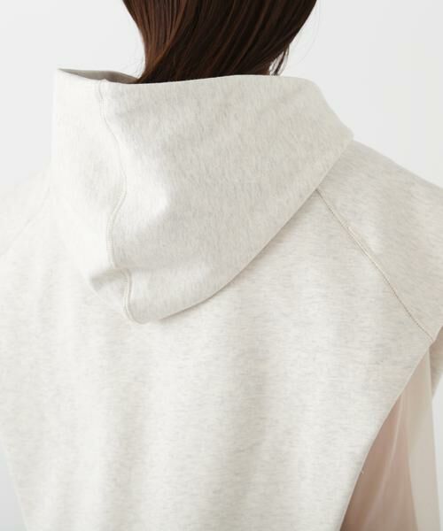 ＊＊N.Natural Beauty Basic / エヌ ナチュラルビューティーベーシック カットソー | ドロップショルダーフードパーカー | 詳細14