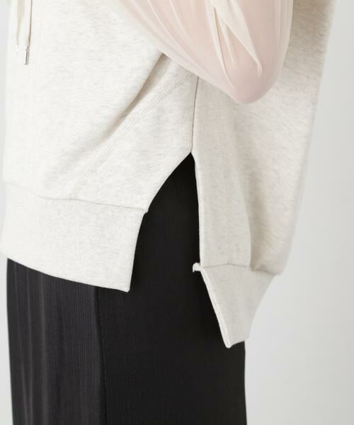 ＊＊N.Natural Beauty Basic / エヌ ナチュラルビューティーベーシック カットソー | ドロップショルダーフードパーカー | 詳細15