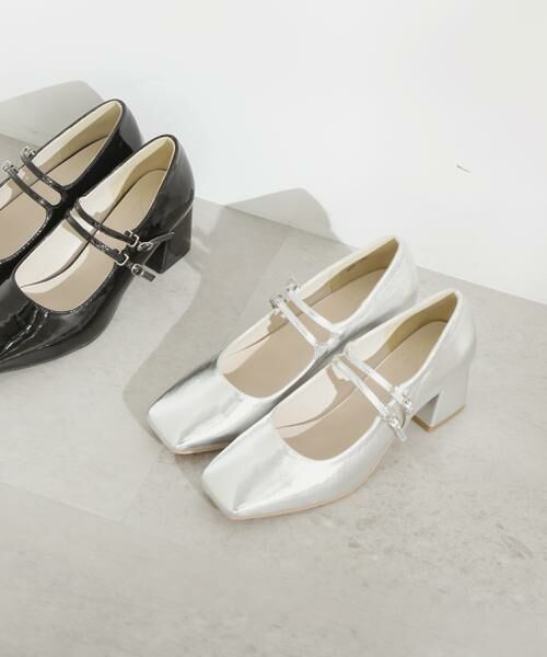 ＊＊N.Natural Beauty Basic / エヌ ナチュラルビューティーベーシック パンプス | メリージェーンパンプス（シルバー）