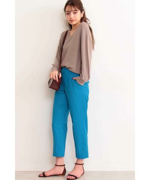 ＊＊N.Natural Beauty Basic / エヌ ナチュラルビューティーベーシック パンツ | TRギャバテーパードパンツ | 詳細4