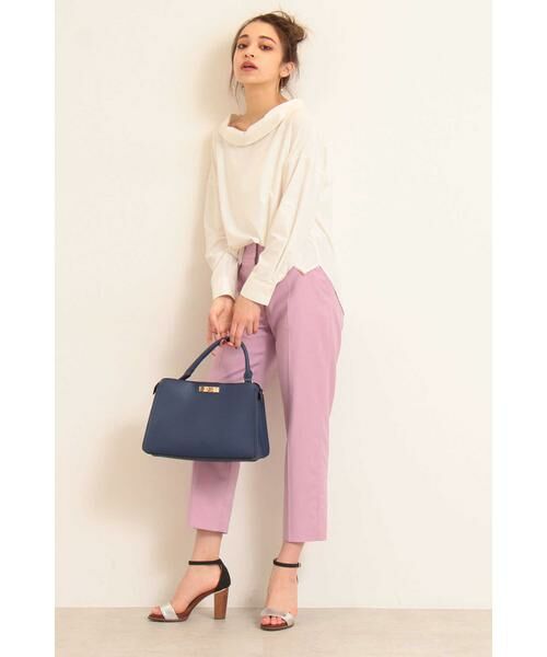 ＊＊N.Natural Beauty Basic / エヌ ナチュラルビューティーベーシック パンツ | TRギャバテーパードパンツ | 詳細6