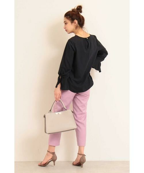 ＊＊N.Natural Beauty Basic / エヌ ナチュラルビューティーベーシック パンツ | TRギャバテーパードパンツ | 詳細7