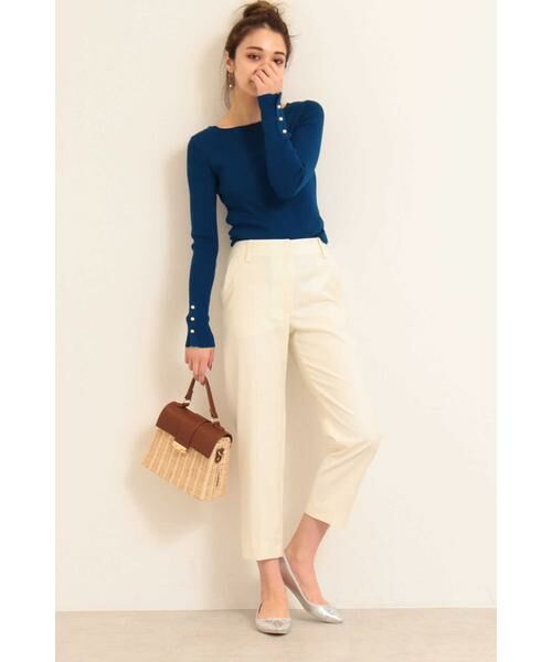 ＊＊N.Natural Beauty Basic / エヌ ナチュラルビューティーベーシック パンツ | TRギャバテーパードパンツ | 詳細12