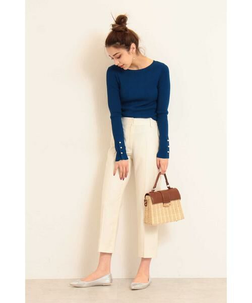 ＊＊N.Natural Beauty Basic / エヌ ナチュラルビューティーベーシック パンツ | TRギャバテーパードパンツ | 詳細13