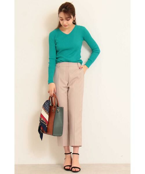 ＊＊N.Natural Beauty Basic / エヌ ナチュラルビューティーベーシック パンツ | TRギャバテーパードパンツ | 詳細24