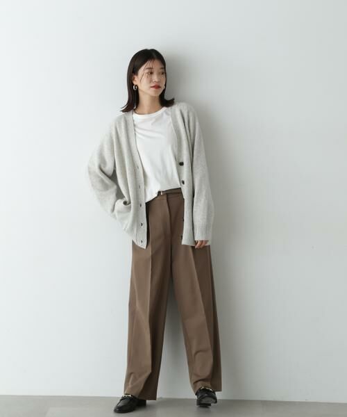 ＊＊N.Natural Beauty Basic / エヌ ナチュラルビューティーベーシック パンツ | センタープレスベルトツキワイドパンツ2 | 詳細13