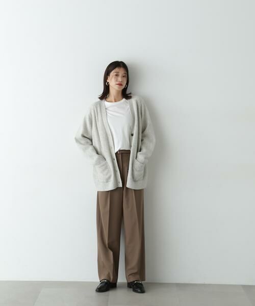 ＊＊N.Natural Beauty Basic / エヌ ナチュラルビューティーベーシック パンツ | センタープレスベルトツキワイドパンツ2 | 詳細15