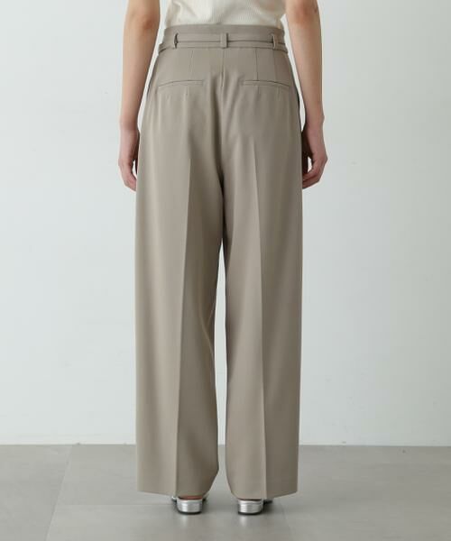 ＊＊N.Natural Beauty Basic / エヌ ナチュラルビューティーベーシック パンツ | センタープレスベルトツキワイドパンツ2 | 詳細30