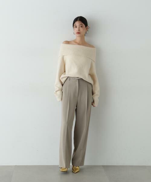 ＊＊N.Natural Beauty Basic / エヌ ナチュラルビューティーベーシック パンツ | センタープレスベルトツキワイドパンツ2 | 詳細26