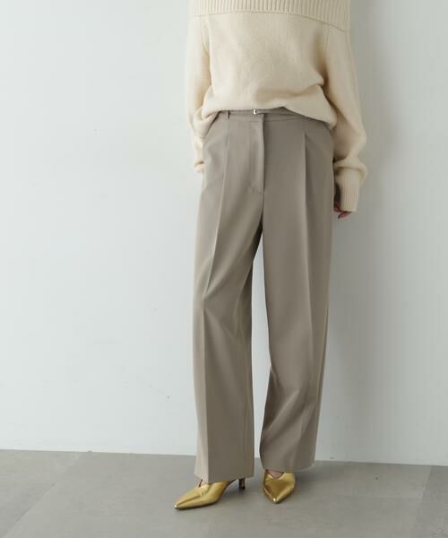 ＊＊N.Natural Beauty Basic / エヌ ナチュラルビューティーベーシック パンツ | センタープレスベルトツキワイドパンツ2 | 詳細27