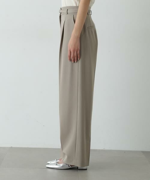 ＊＊N.Natural Beauty Basic / エヌ ナチュラルビューティーベーシック パンツ | センタープレスベルトツキワイドパンツ2 | 詳細29