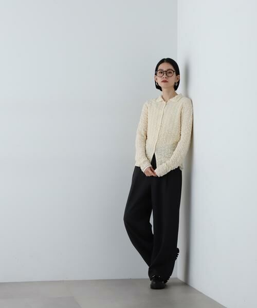 ＊＊N.Natural Beauty Basic / エヌ ナチュラルビューティーベーシック パンツ | ウォームタッチワイドパンツ | 詳細25