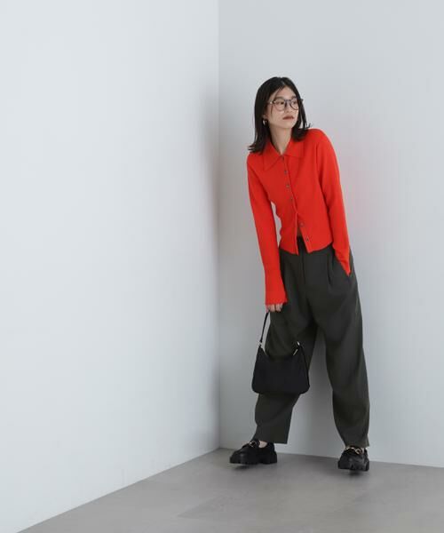 ＊＊N.Natural Beauty Basic / エヌ ナチュラルビューティーベーシック パンツ | ウォームタッチワイドパンツ | 詳細18