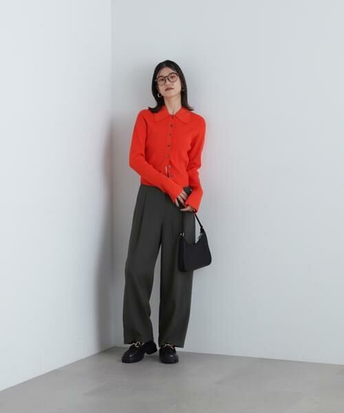 ＊＊N.Natural Beauty Basic / エヌ ナチュラルビューティーベーシック パンツ | ウォームタッチワイドパンツ | 詳細19