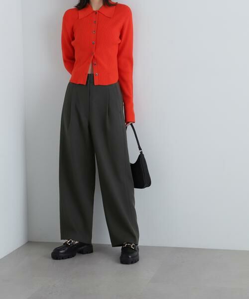 ＊＊N.Natural Beauty Basic / エヌ ナチュラルビューティーベーシック パンツ | ウォームタッチワイドパンツ | 詳細21