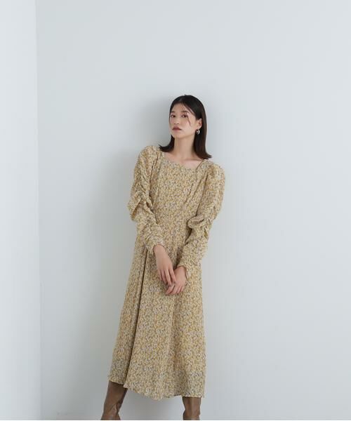 ＊＊N.Natural Beauty Basic / エヌ ナチュラルビューティーベーシック ワンピース | 楊柳プリントワンピース | 詳細2